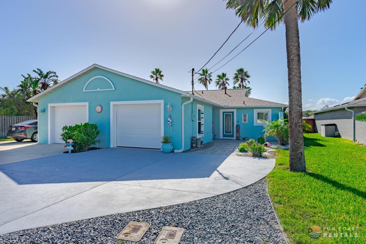 Dog Friendly Home Wprivate Fenced Yard, Garage & Fire Pit Steps To The Beach! New Smyrna Beach Exterior foto